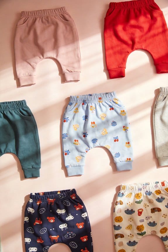 stylish and comfy baby pants