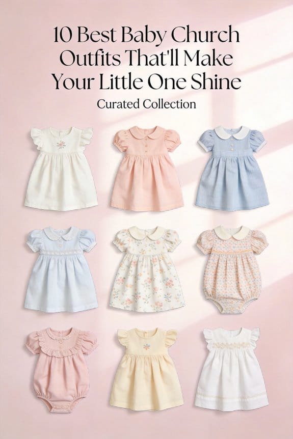 stylish baby church outfits