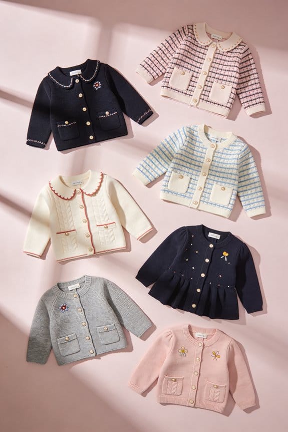 stylish baby dressy cardigans