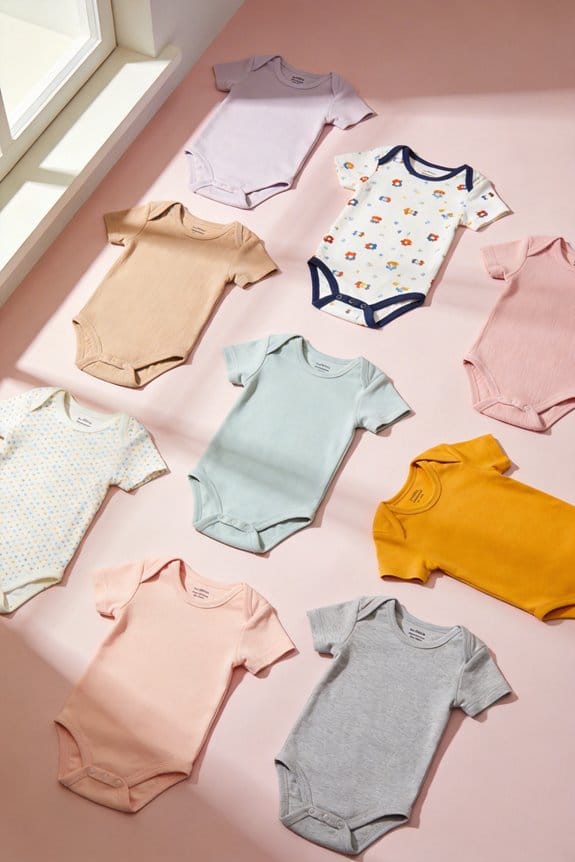 stylish baby footless rompers