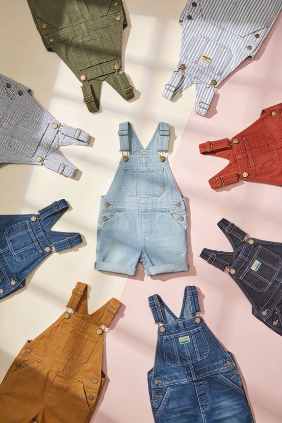 stylish boys casual overalls
