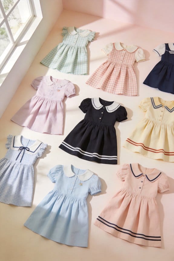 stylish dresses for school