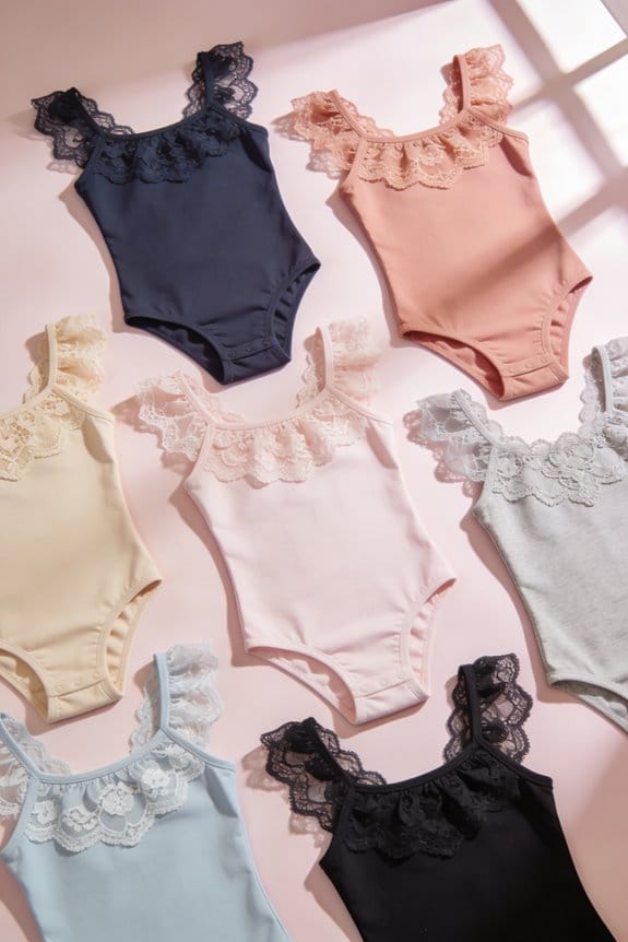 stylish lace bodysuits for girls