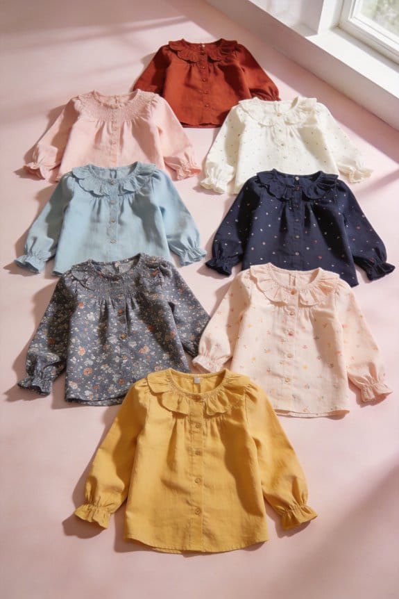 stylish long sleeve blouses