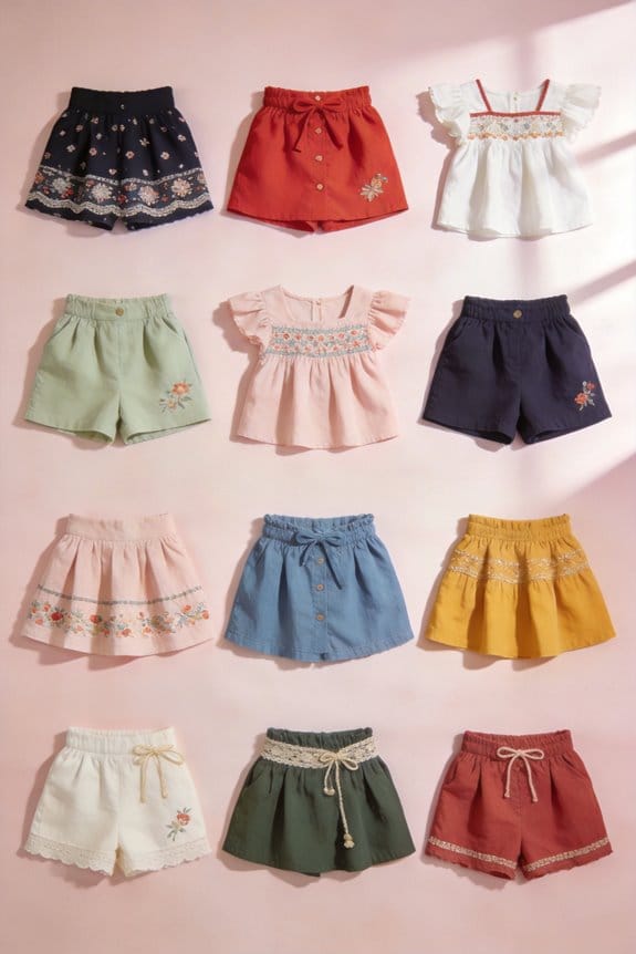 stylish matching skirt sets