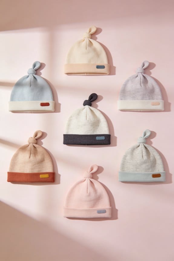 stylish newborn cap sets