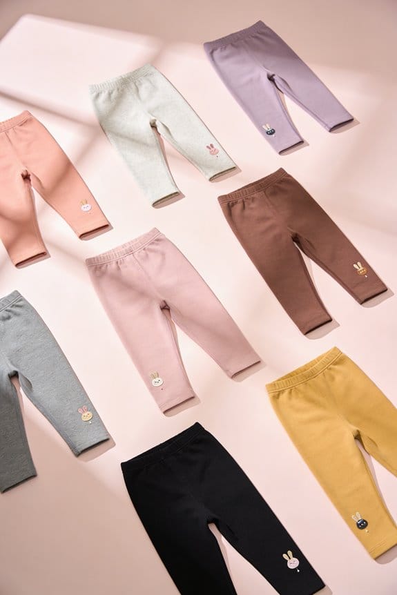 stylish soft baby leggings