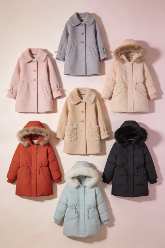 stylish warm winter coats