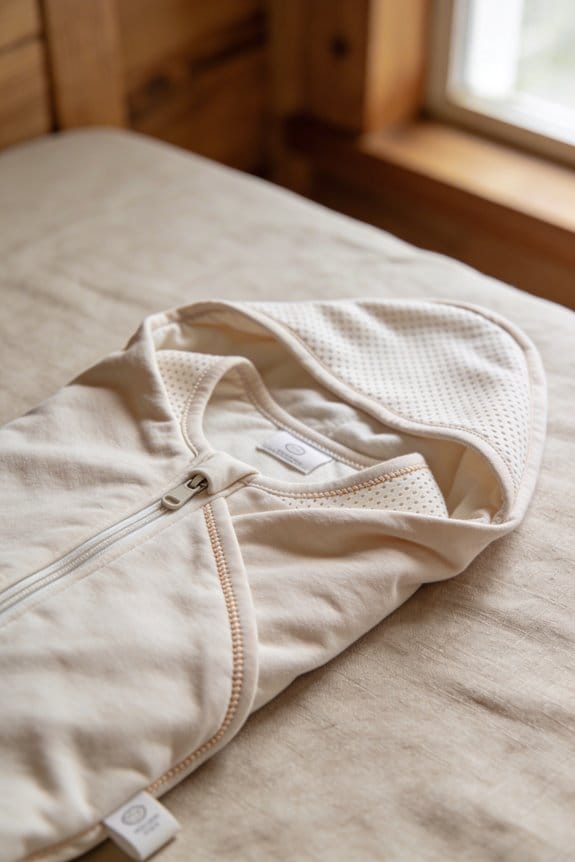 swaddle to sleep sack transition