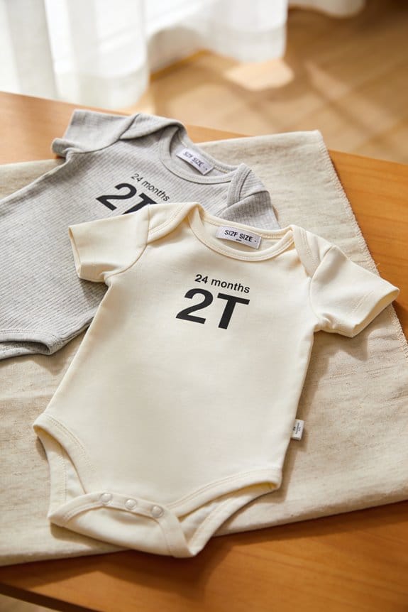 toddler clothing size explained