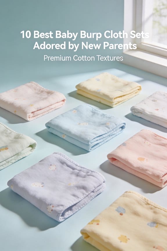 top rated baby burp cloths