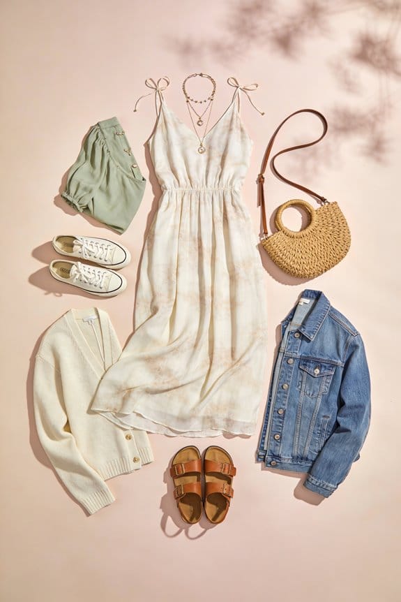 versatile spring dress styling
