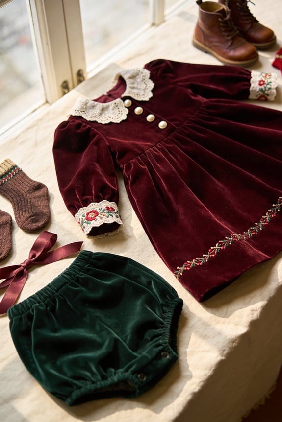 victorian inspired children s holiday fashion