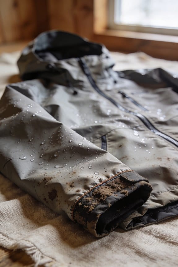 wash waterproof jacket regularly